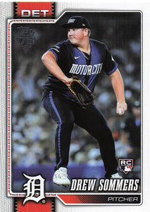 2026 Topps Baseball Drew Sommers #387 Rookie