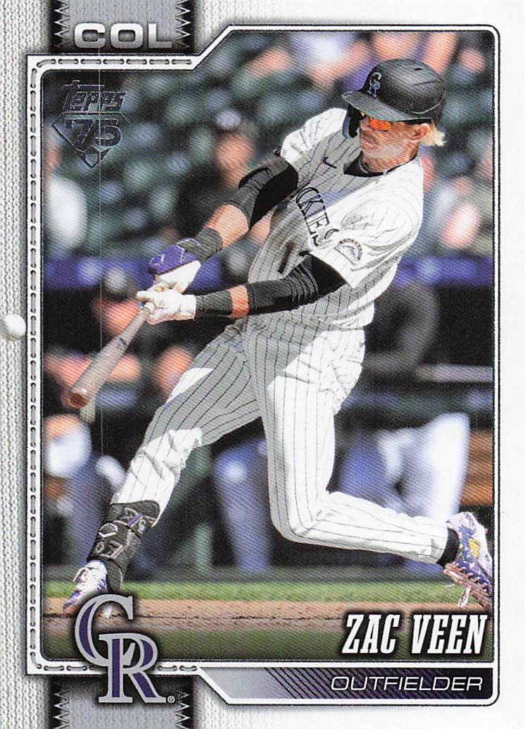 2026 Topps Baseball Zac Veen #514