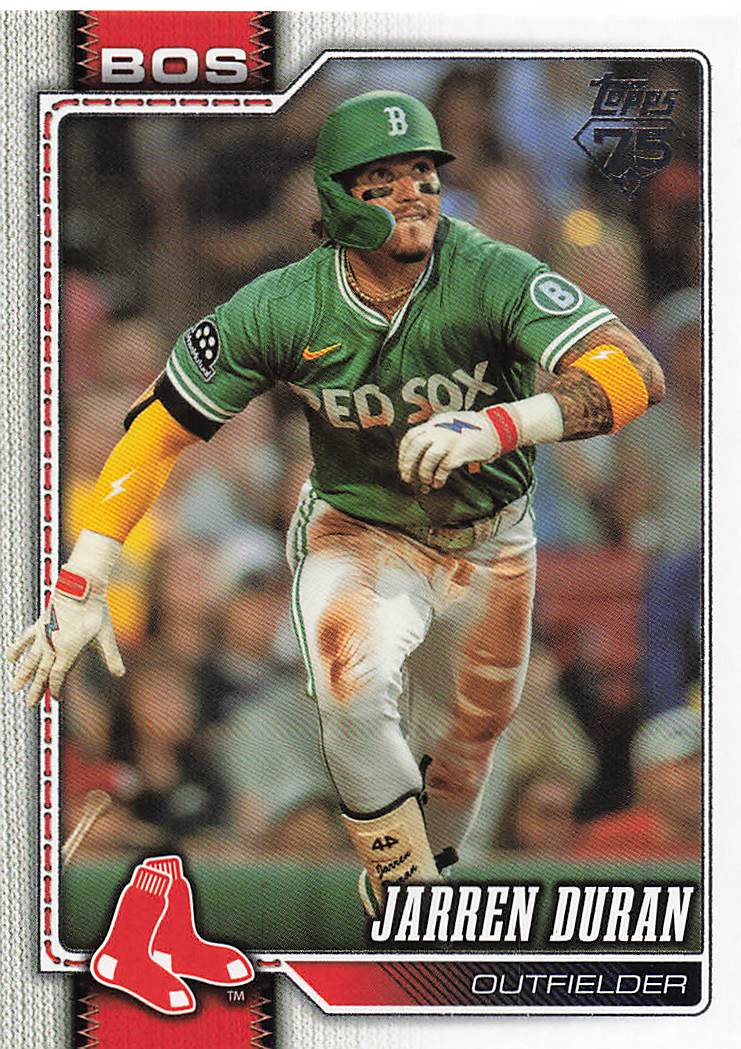 2026 Topps Baseball Jarren Duran #560
