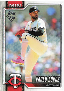 2026 Topps Baseball Pablo López #509