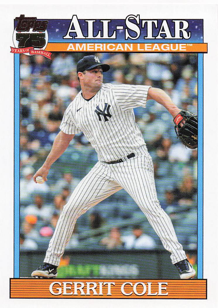 2026 Topps Baseball 1991 Topps Baseball Gerrit Cole #91AS-43