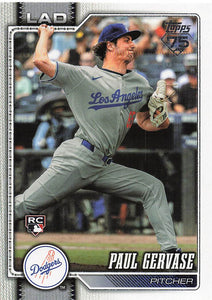 2026 Topps Baseball Paul Gervase #611 Rookie