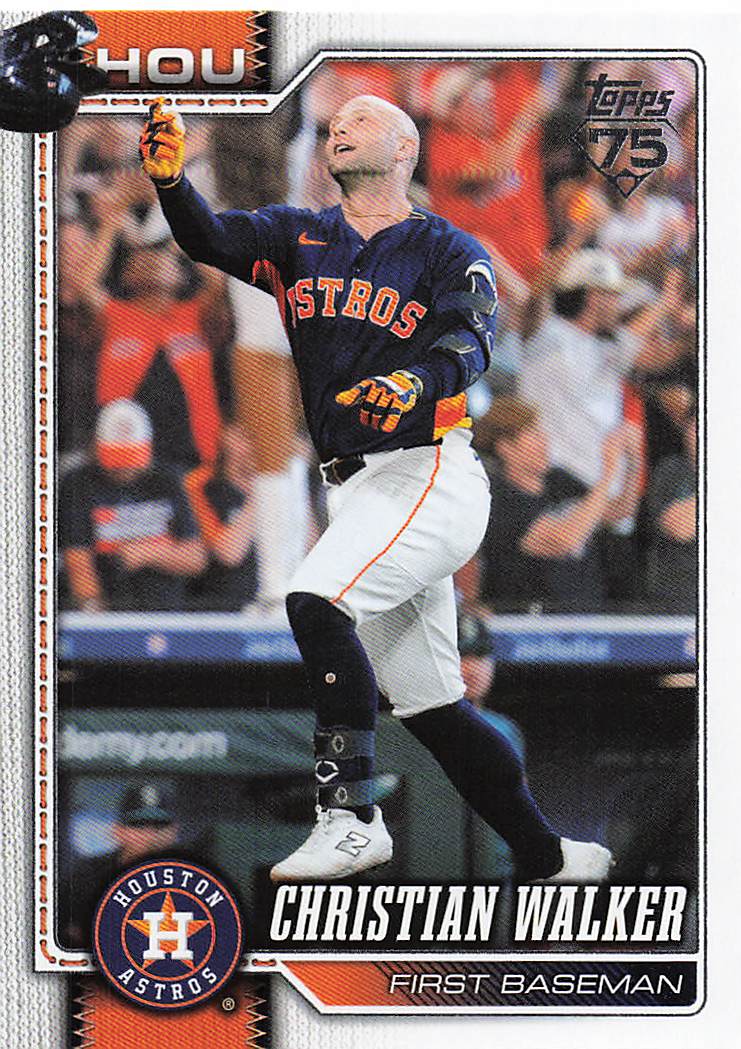 2026 Topps Baseball Christian Walker #495