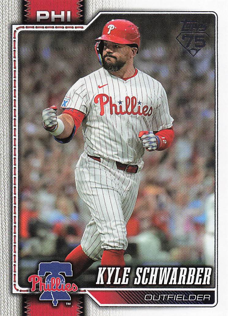 2026 Topps Baseball Kyle Schwarber #650
