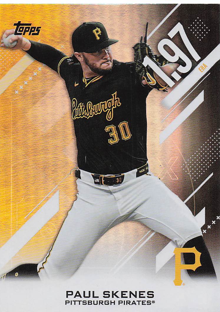 2026 Topps Baseball Crooked Numbers Paul Skenes #CN-24