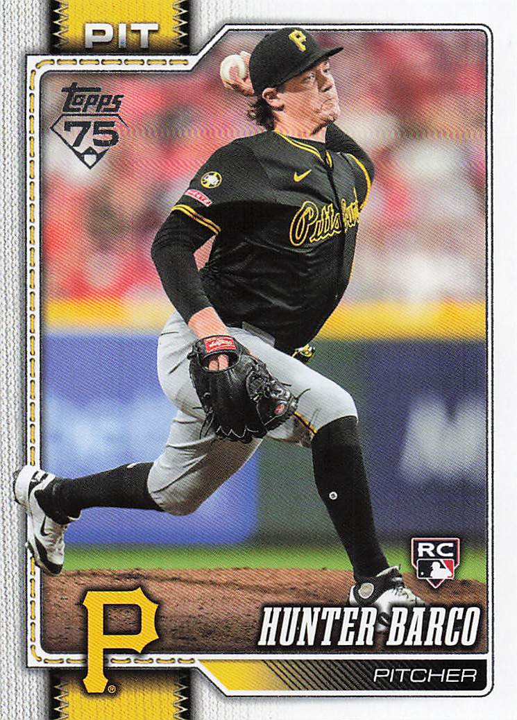 2026 Topps Baseball Hunter Barco #398 Rookie