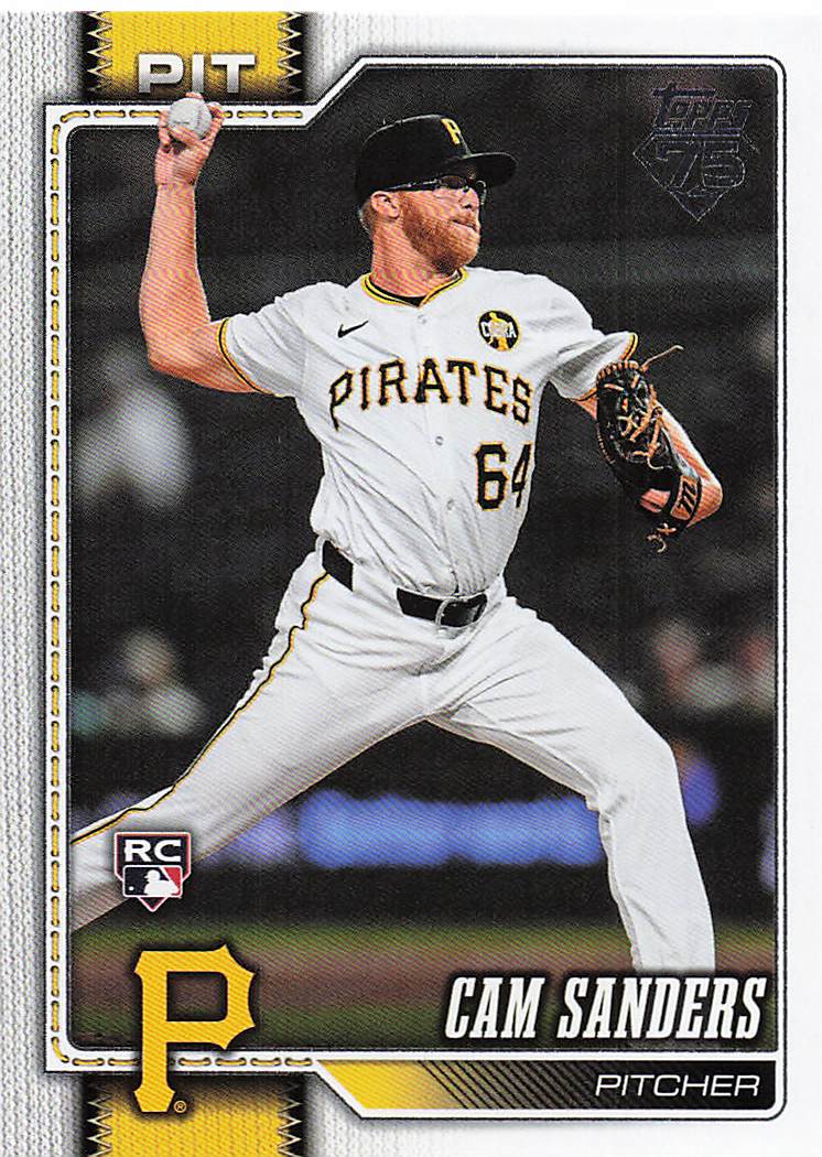 2026 Topps Baseball Cam Sanders #679 Rookie