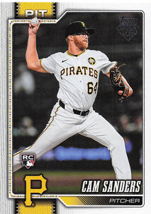 2026 Topps Baseball Cam Sanders #679 Rookie