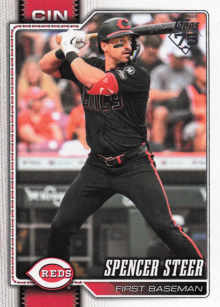 2026 Topps Baseball Spencer Steer #365
