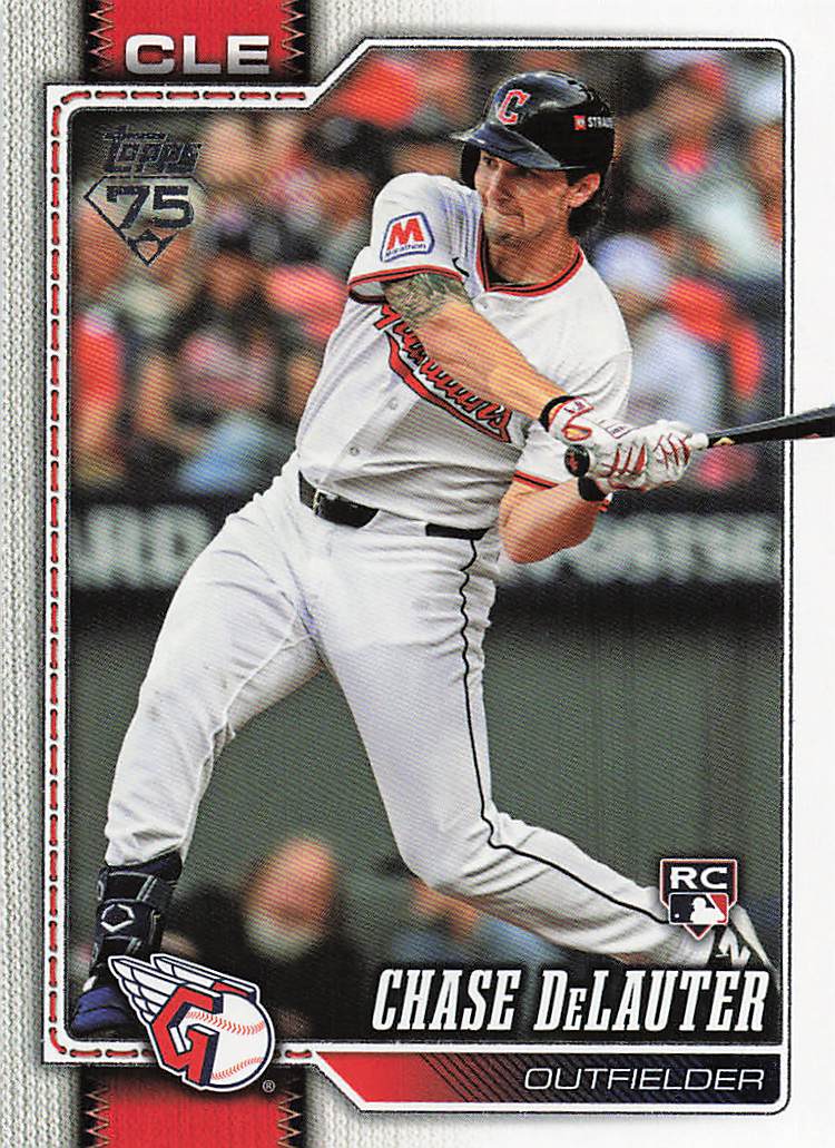 2026 Topps Baseball Chase DeLauter #458 Rookie