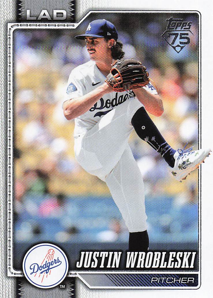 2026 Topps Baseball Justin Wrobleski #391