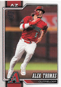 2026 Topps Baseball Alek Thomas #482
