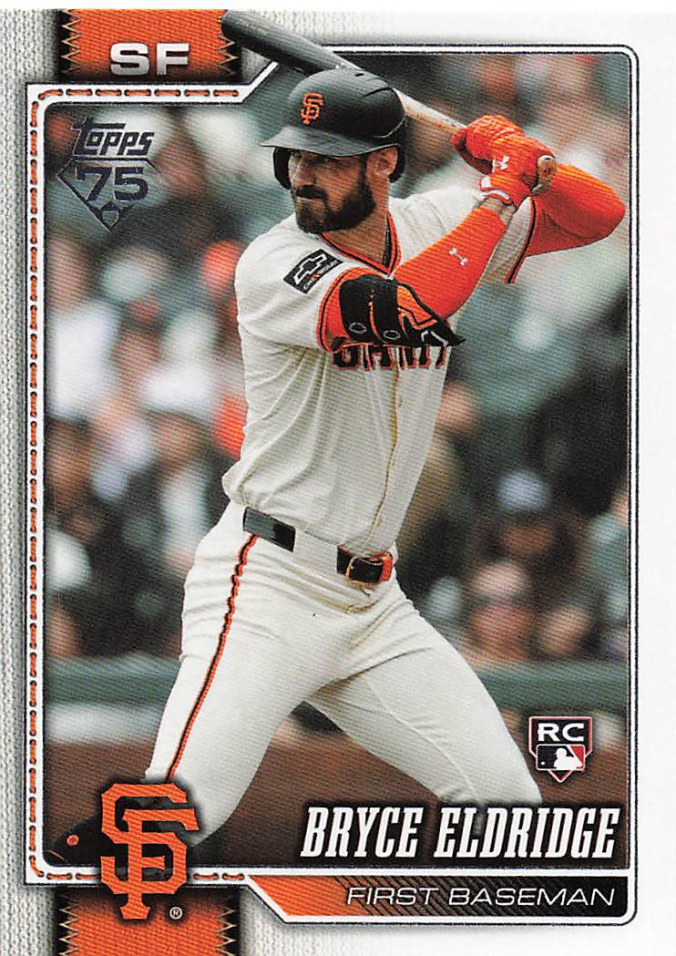 2026 Topps Baseball Bryce Eldridge #406 Rookie