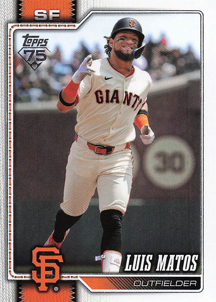 2026 Topps Baseball Luis Matos #693
