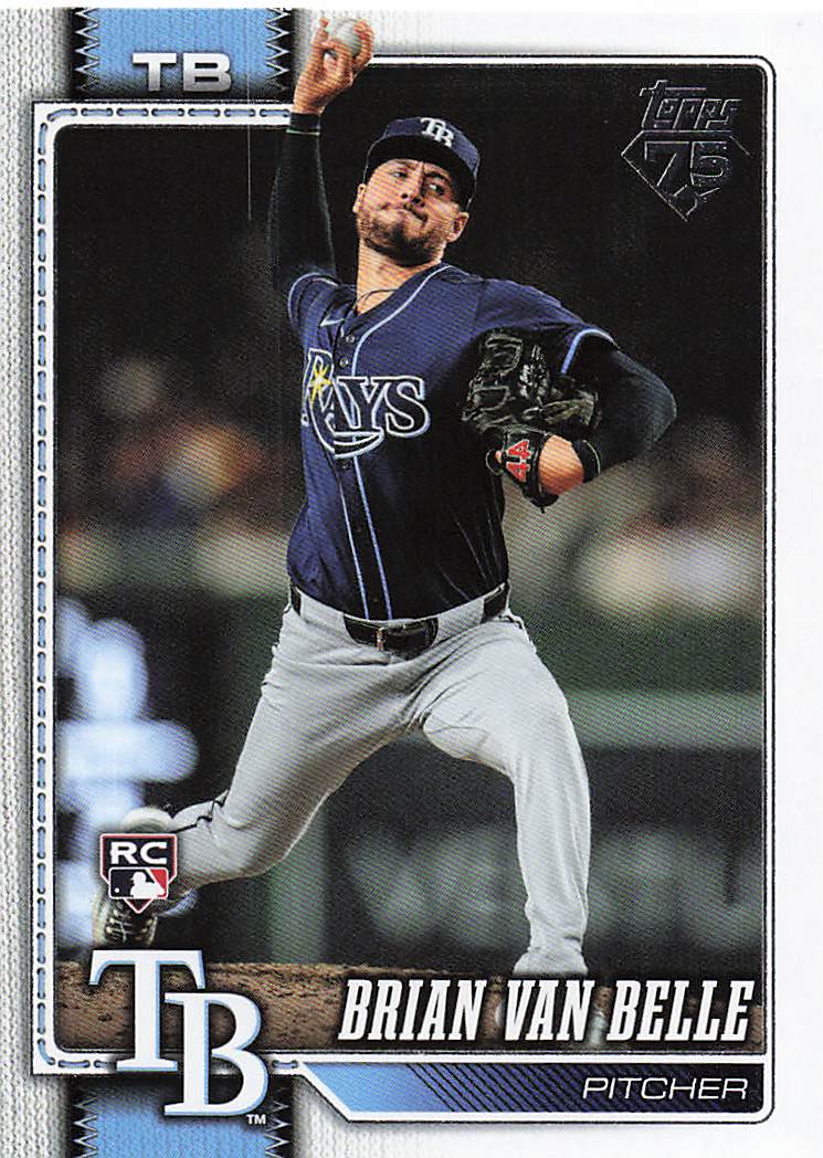 2026 Topps Baseball Brian Van Belle #381 Rookie