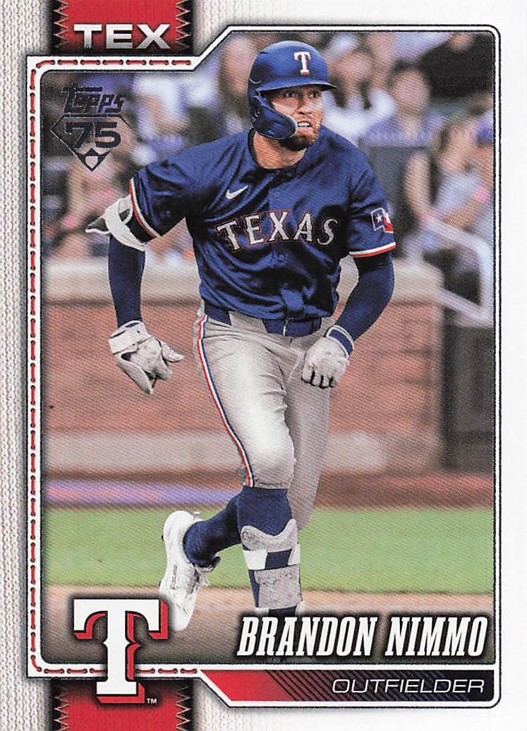 2026 Topps Baseball Brandon Nimmo #470