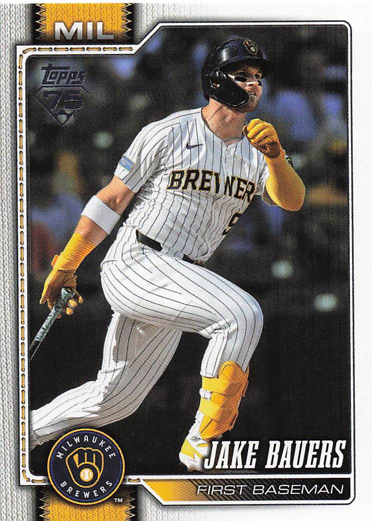 2026 Topps Baseball Jake Bauers #604