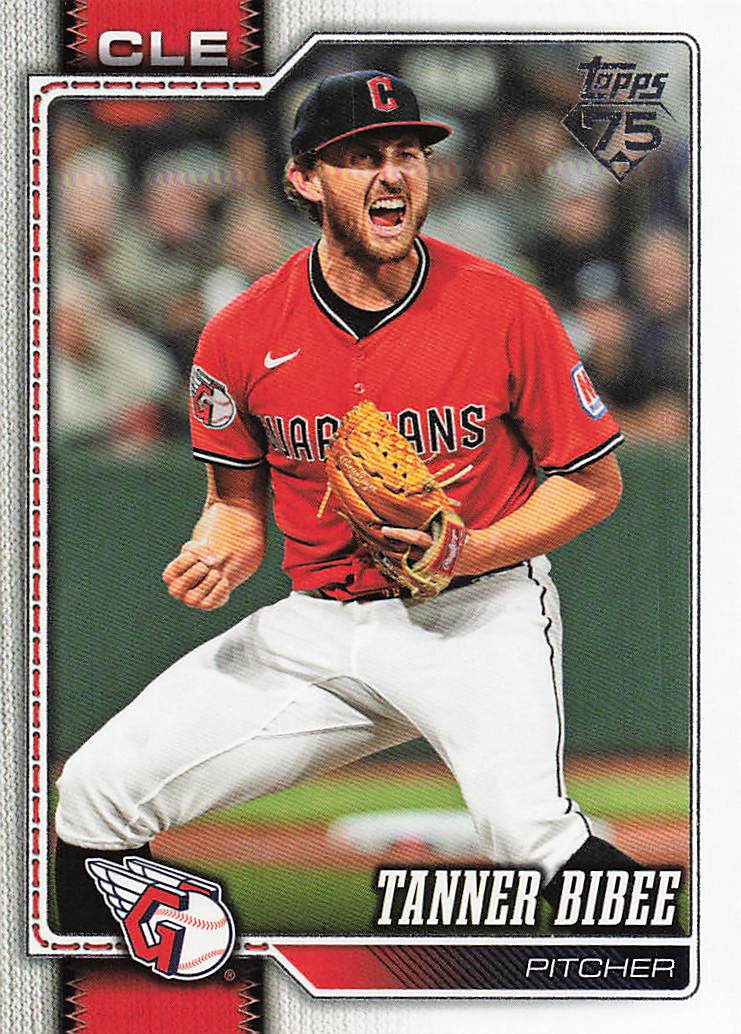 2026 Topps Baseball Tanner Bibee #618