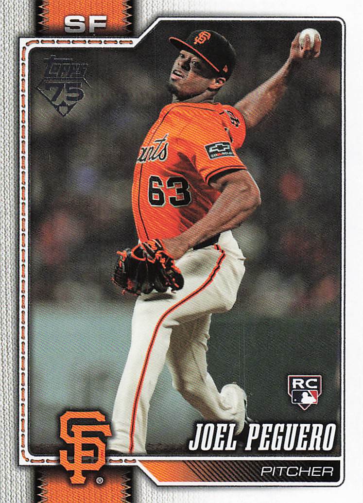2026 Topps Baseball Joel Peguero #474 Rookie