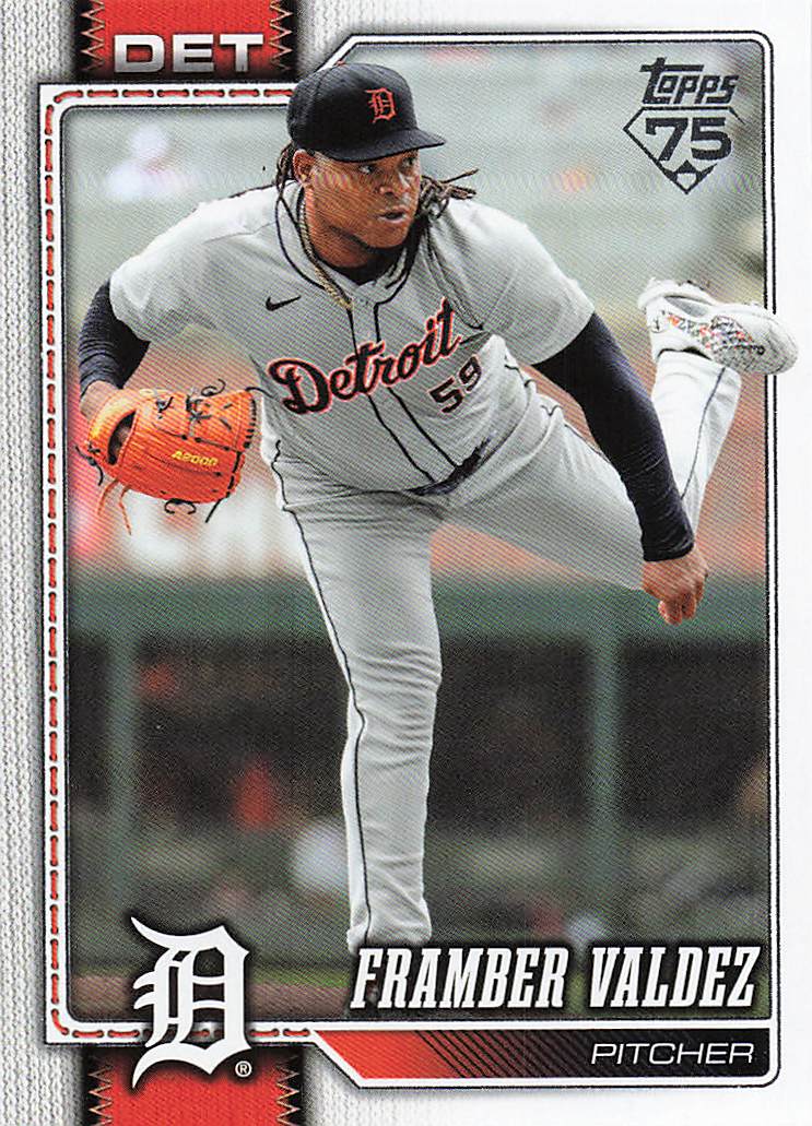 2026 Topps Baseball Framber Valdez #380
