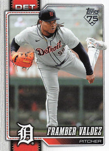 2026 Topps Baseball Framber Valdez #380