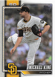2026 Topps Baseball Michael King #558