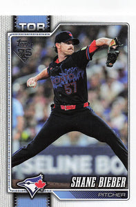 2026 Topps Baseball Shane Bieber #422