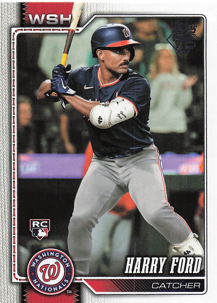 2026 Topps Baseball Harry Ford #659 Rookie