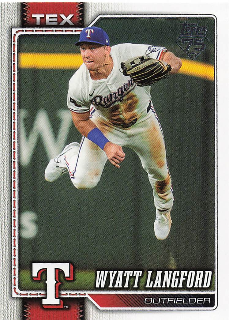 2026 Topps Baseball Wyatt Langford #383