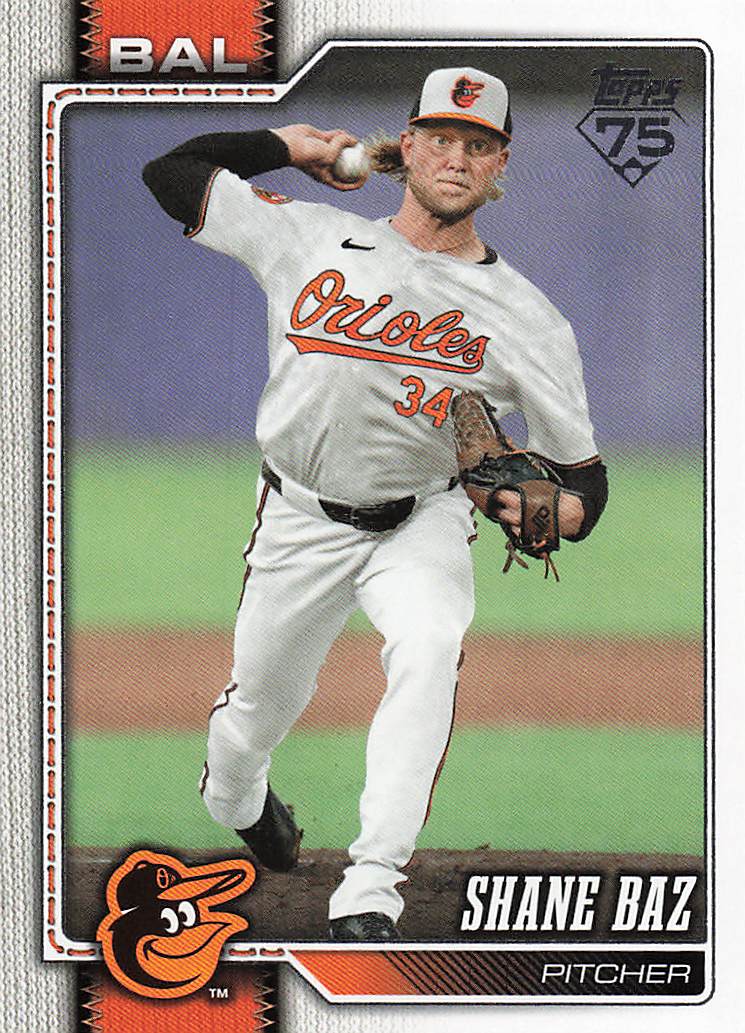 2026 Topps Baseball Shane Baz #475