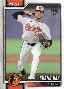2026 Topps Baseball Shane Baz #475