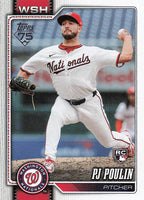2026 Topps Baseball PJ Poulin #405 Rookie