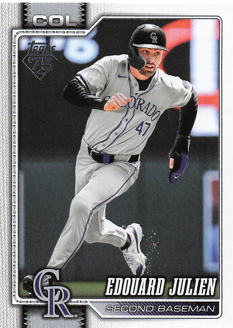 2026 Topps Baseball Edouard Julien #660
