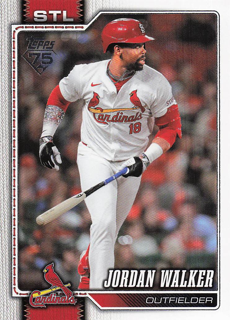 2026 Topps Baseball Jordan Walker #565