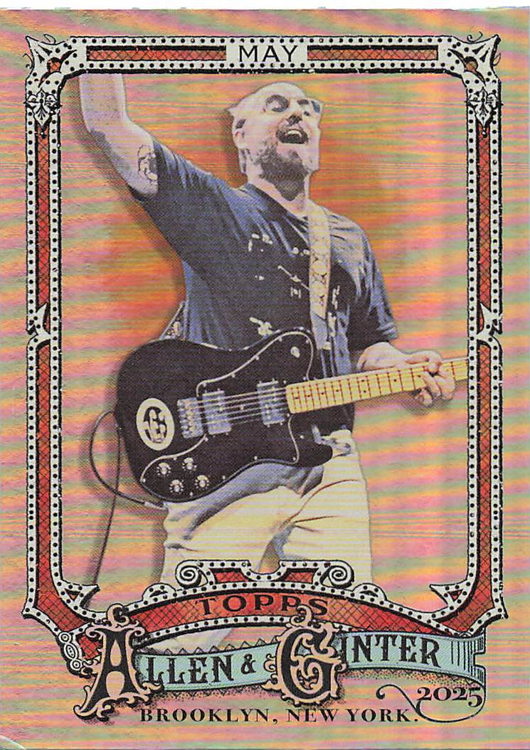 2025 Topps Allen & Ginter Baseball Silver Portrait Tom May #281