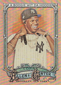 2025 Topps Allen & Ginter Baseball Silver Portrait a Boogie wit da Hoodie #270