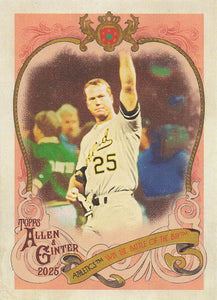 2025 Topps Allen & Ginter Baseball Sweet Victory Mark McGwire #SV-26