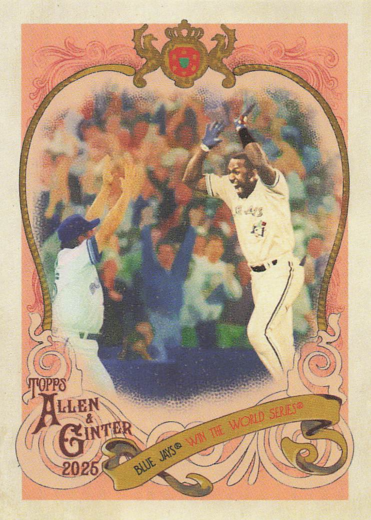 2025 Topps Allen & Ginter Baseball Sweet Victory Joe Carter #SV-23