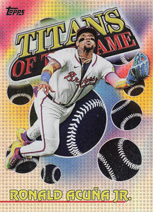 2026 Topps Baseball Titans of the Game Ronald Acuña Jr. #TOG-7