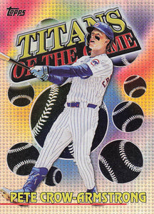 2026 Topps Baseball Titans of the Game Pete Crow-Armstrong #TOG-13