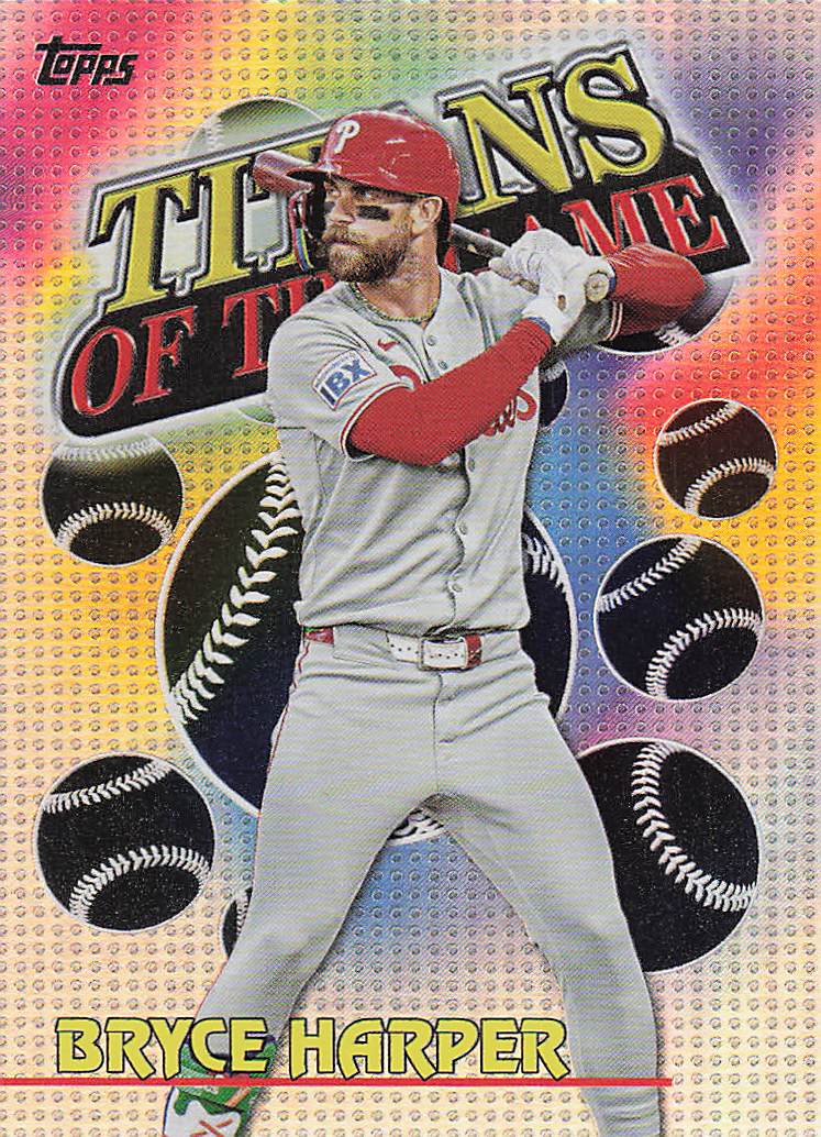 2026 Topps Baseball Titans of the Game Bryce Harper #TOG-18