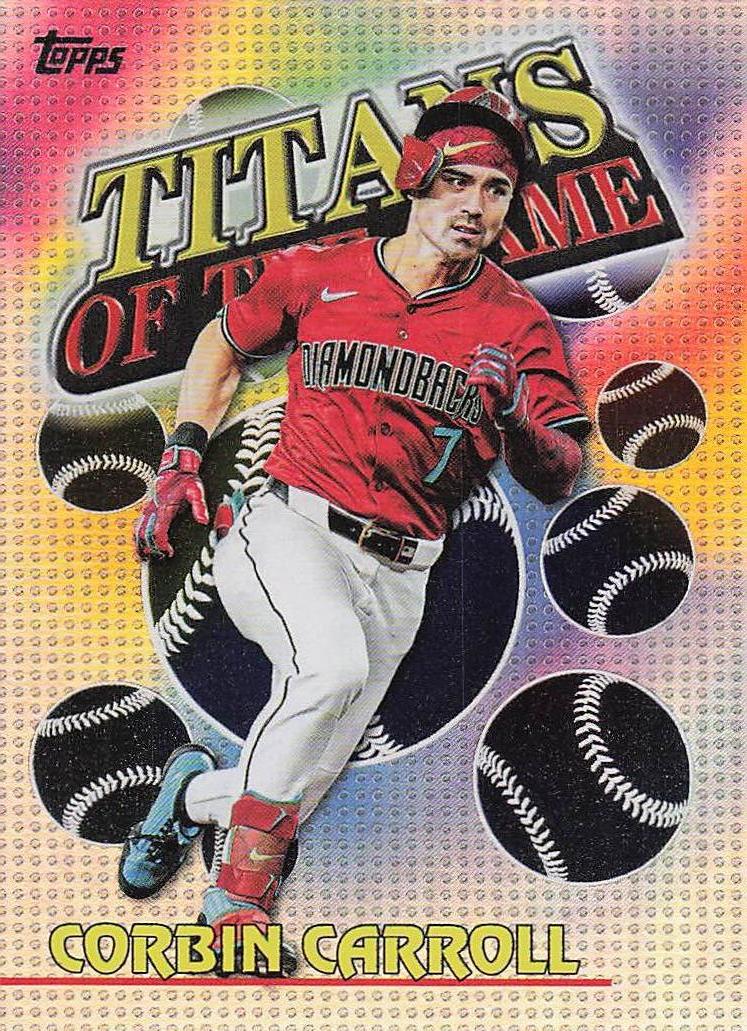 2026 Topps Baseball Titans of the Game Corbin Carroll #TOG-6