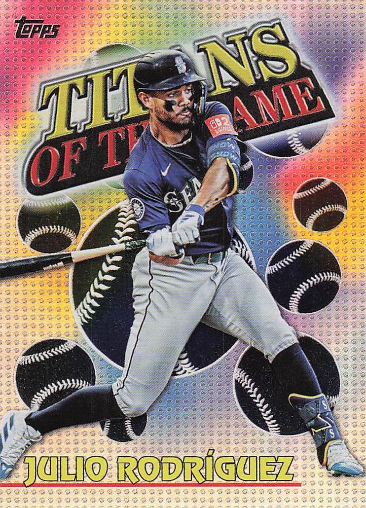 2026 Topps Baseball Titans of the Game Julio Rodríguez #TOG-20