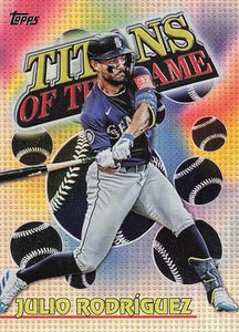 2026 Topps Baseball Titans of the Game Julio Rodríguez #TOG-20