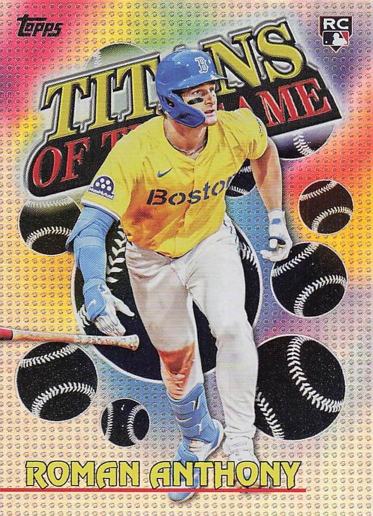 2026 Topps Baseball Titans of the Game Roman Anthony #TOG-9