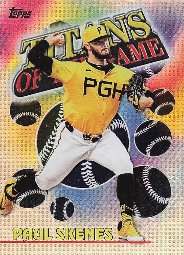 2026 Topps Baseball Titans of the Game Paul Skenes #TOG-14