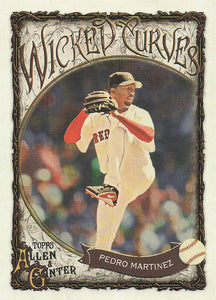 2025 Topps Allen & Ginter Baseball Wicked Curves Pedro Martinez #WC-12