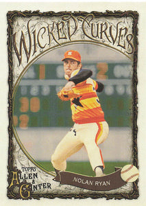 2025 Topps Allen & Ginter Baseball Wicked Curves Nolan Ryan #WC-3