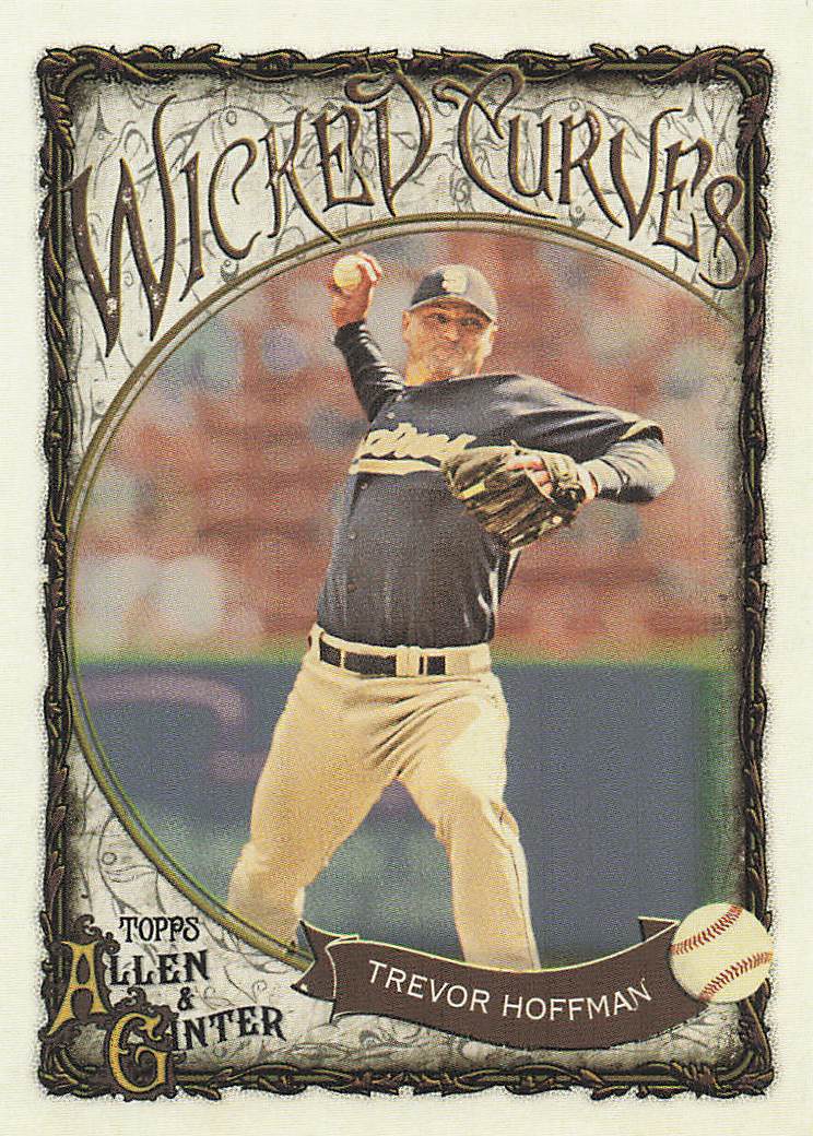 2025 Topps Allen & Ginter Baseball Wicked Curves Trevor Hoffman #WC-27