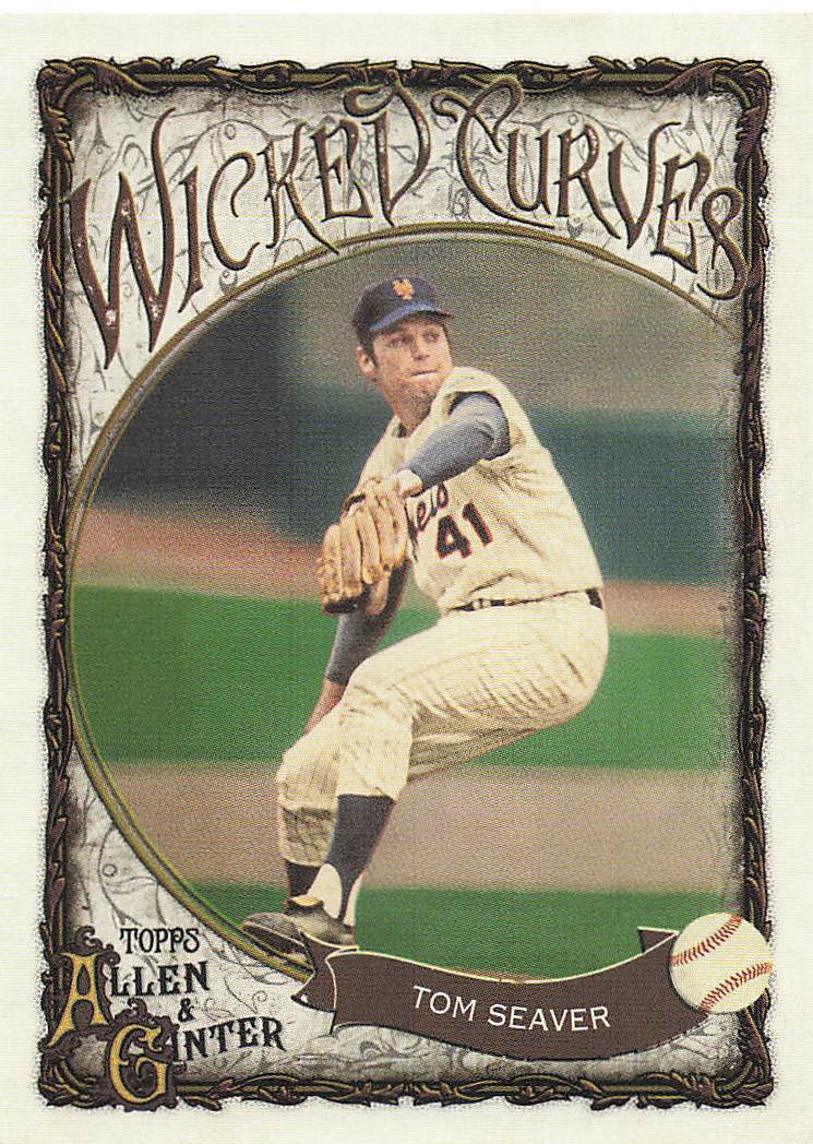 2025 Topps Allen & Ginter Baseball Wicked Curves Tom Seaver #WC-31